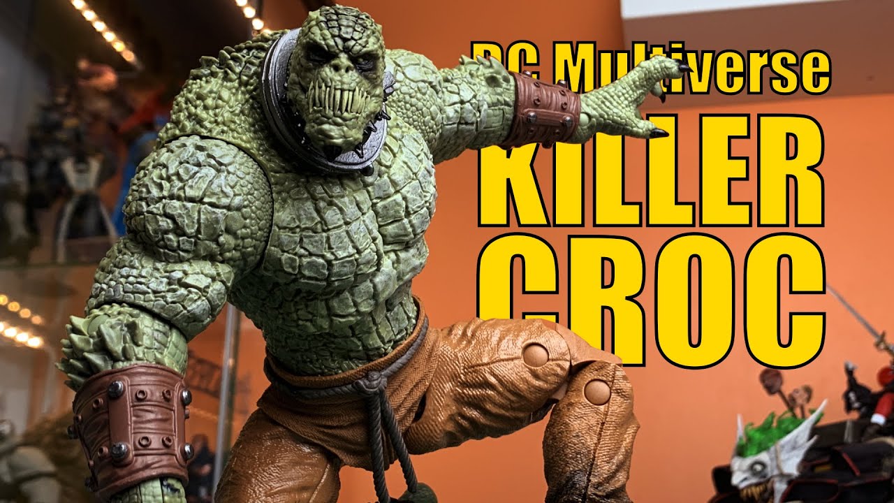 DC Multiverse | Killer Croc | Batman: Arkham Asylum | McFarlane Toys | Action Figure Unboxing Review