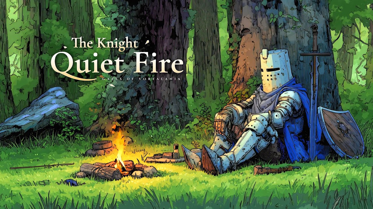 The Knight’s Quiet Fire | Medieval Fantasy Music for Peaceful Focus