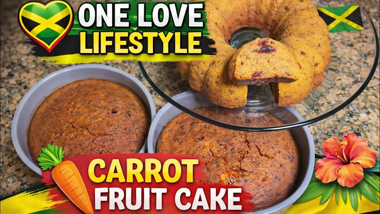 Carrot Fruit Cake Recipe | Moist & Delicious!