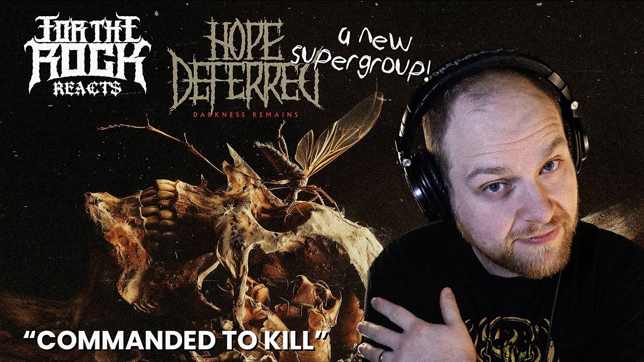 Hope Deferred - Commanded To Kill (видеореакция) НОВЫЙ ХРИСТИАНСКИЙ МЕТАЛЛ 2025