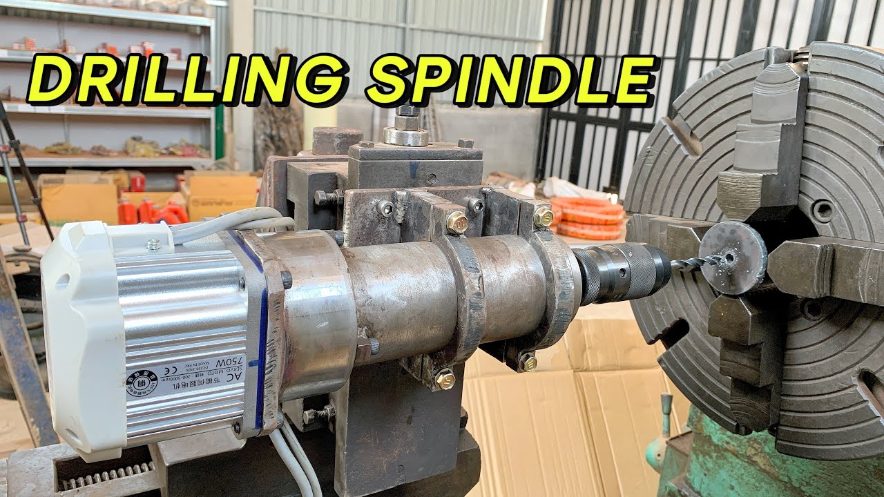 Drilling Spindle Motor Takes Over My Lathe!