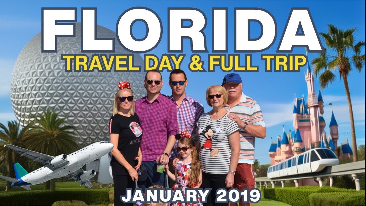 Florida Travel Day and FULL TRIP JANUARY 2019 - Walt Disney World Vlogs INC NEW SCENES