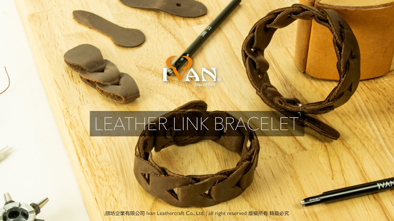 Leather Project: Leather Link Bracelet