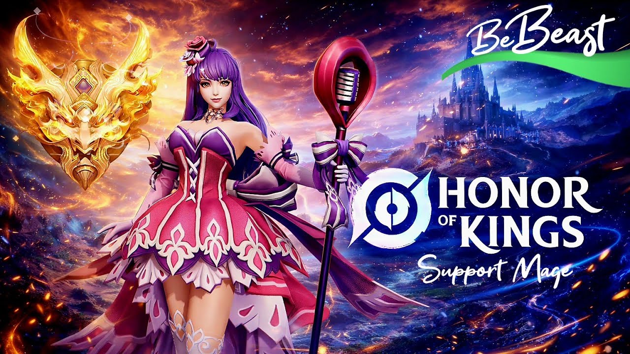 ❄️👑 Princess Frost takes control of the battlefield! 👑❄️ #honorofkings #bebeast 