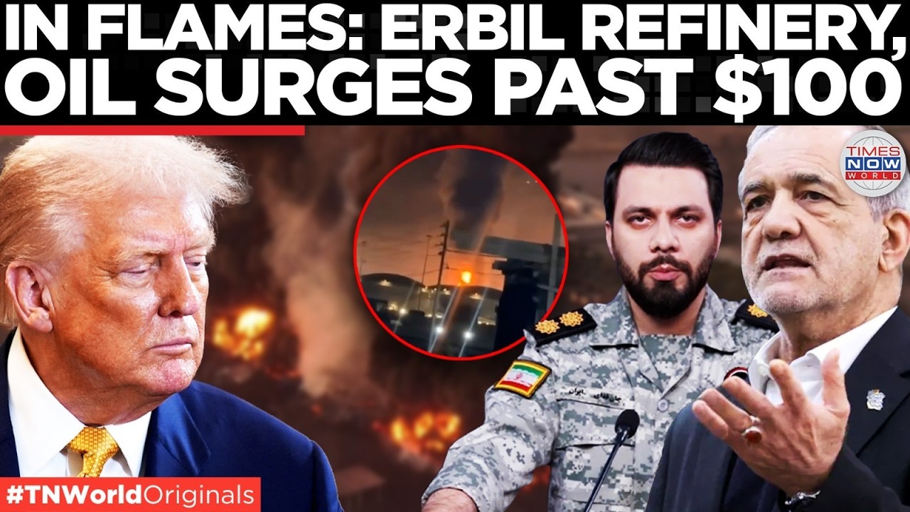 IRAN&rsquo;S DRONE BLITZ: Drone strike hits Iraqi Kurdistan refinery as oil prices surge above $100