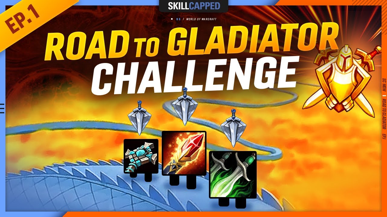 ROAD 2 GLAD CHALLENGE: Ep.1 How Quickly Can A RIVAL Team Get GLADIATOR? - Skill Capped