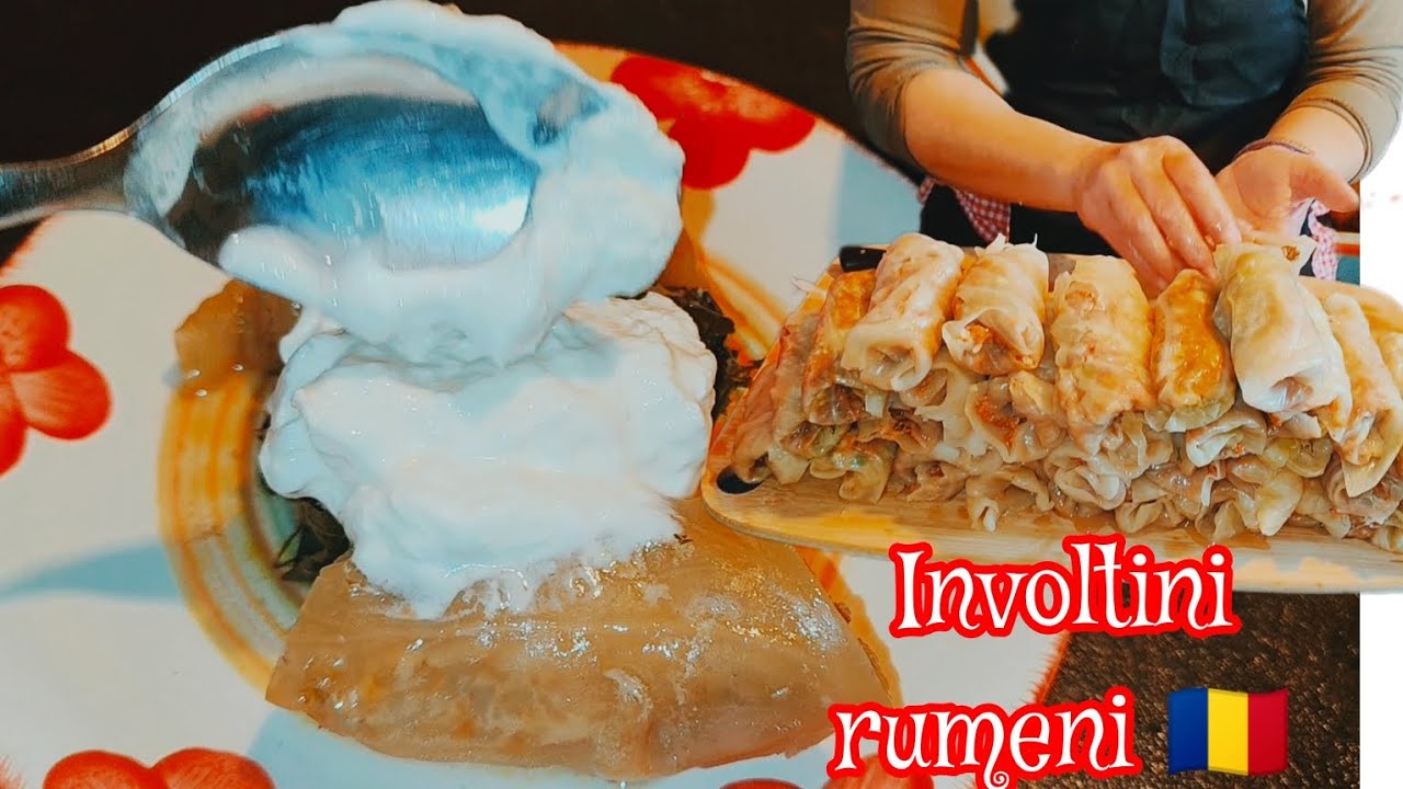 Involtini rumeni 🇷🇴 facile da fare. Sarmale pas cu pas
