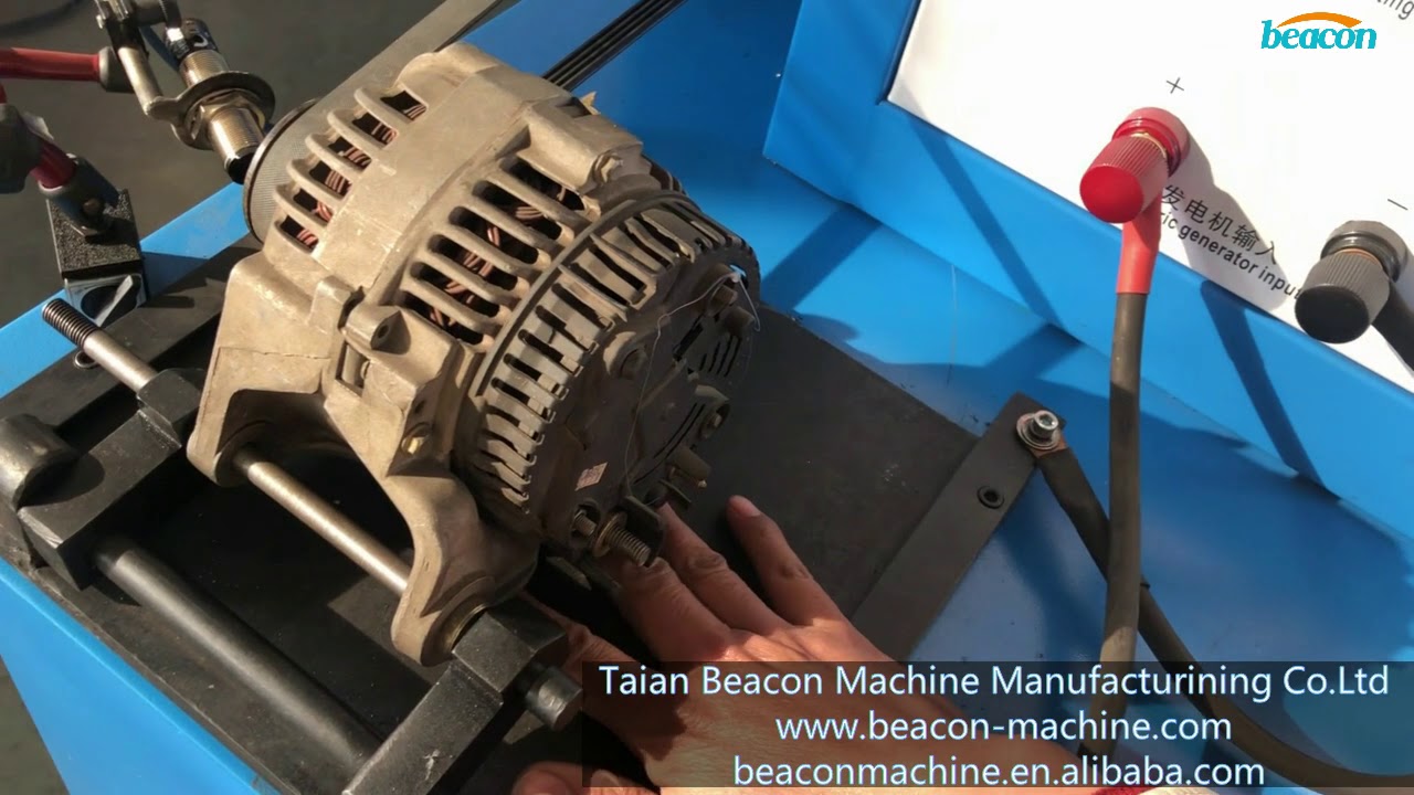 BCQZ 2A starter test bench