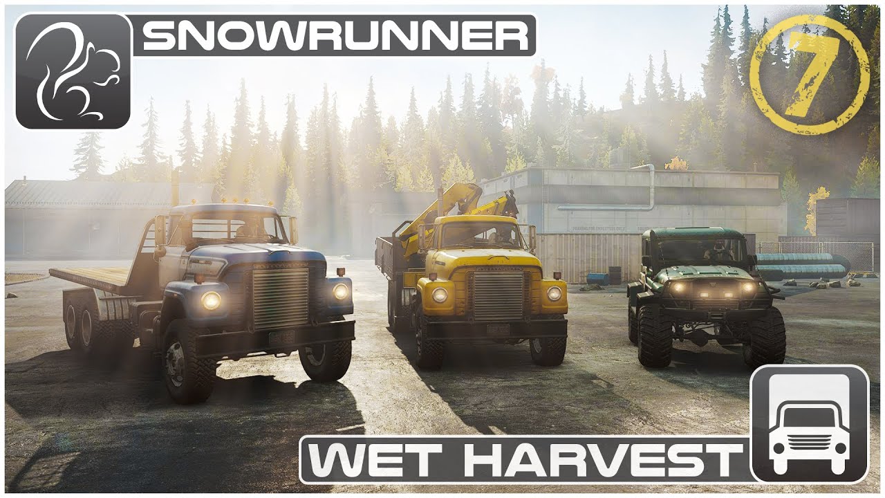 SnowRunner - Michigan Multiplayer (Ep 7) - Wet Harvest