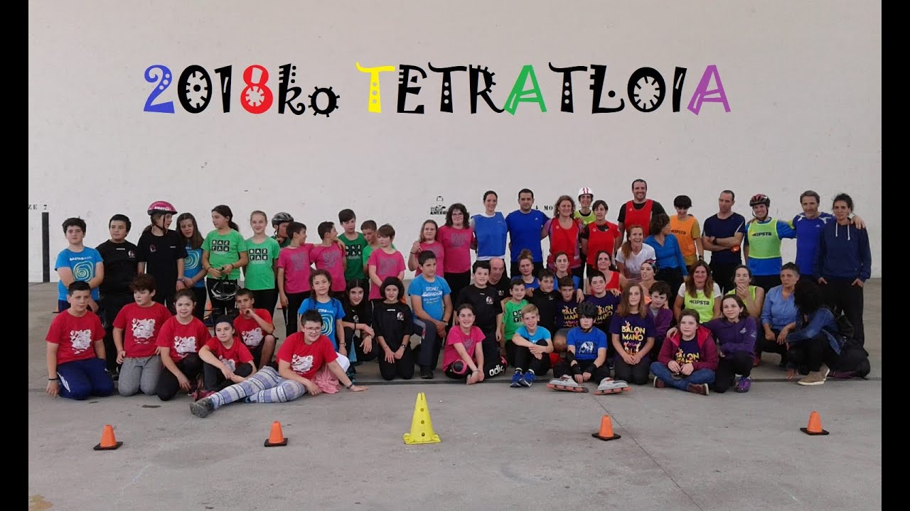 BAZTAN IKASTOLAKO 2018ko TETRATLOIA