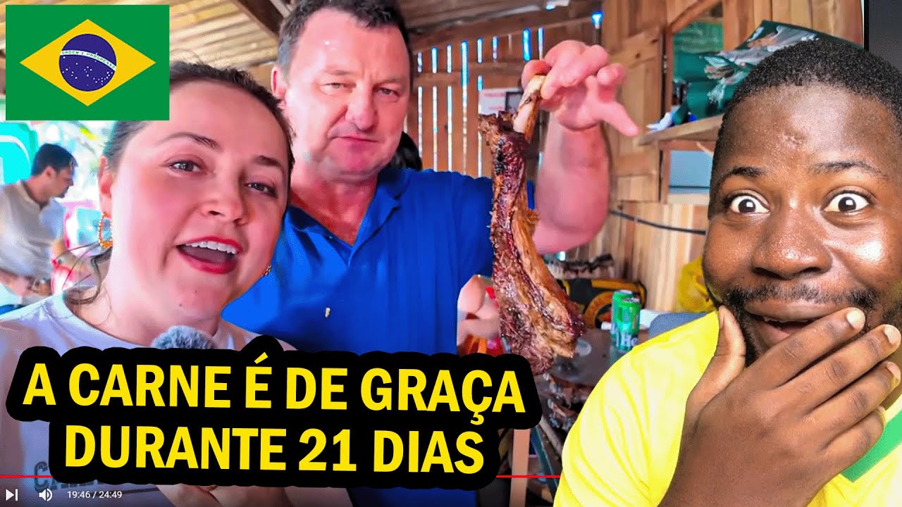 UM DIA INTEIRO SENDO GAUCHA E ELA COMEU DE GRAÇA