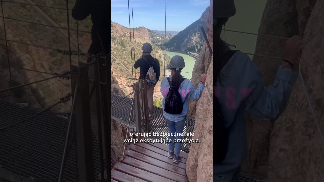 Caminito del Rey, najniebezpieczniejszy szlak na świecie! #caminitodelrey #hiszpania #podr&oacute;że #vlog