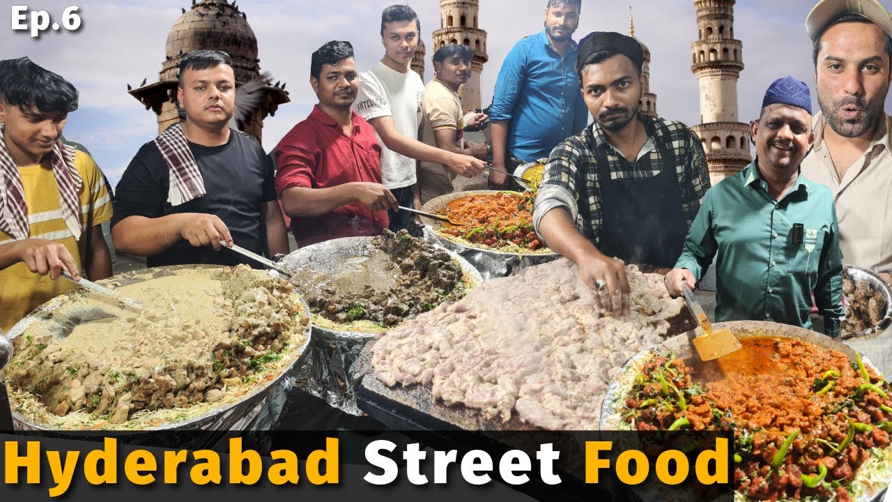 Purane HYDERABAD Ka PATHAR MUTTON GOSHT | 3 AM Street Food Mutton Makaar | Gulabi Mutton,Malai Meat