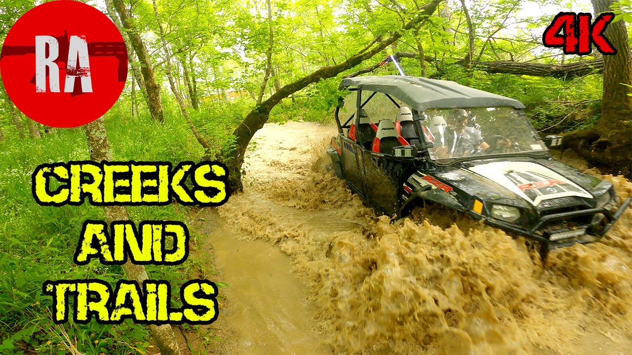 RZR 800 4 seater mudding creeks and trail riding!