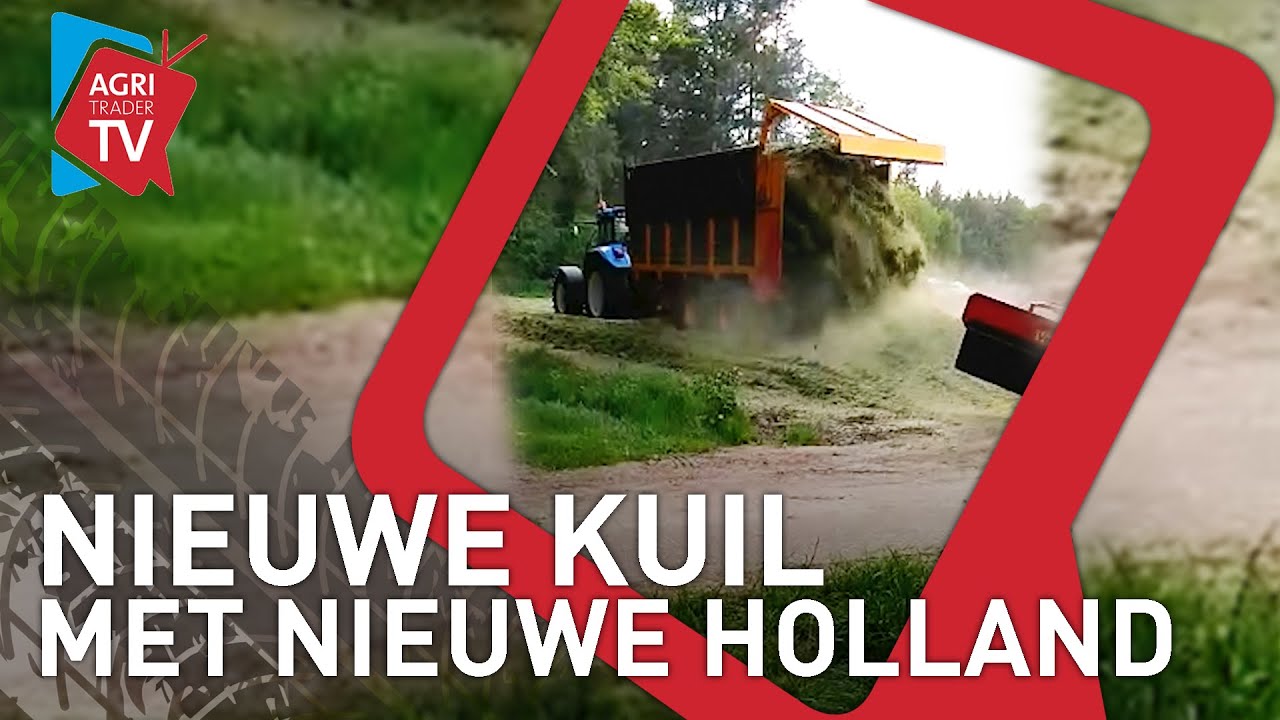 Nieuwe Kuil met Nieuwe Holland! 😎| Uit het werk | AgriTraderTV