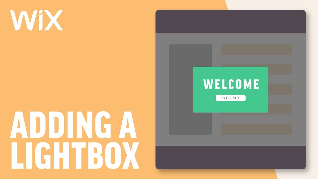 How to Add a Lightbox | Wix Tutorial