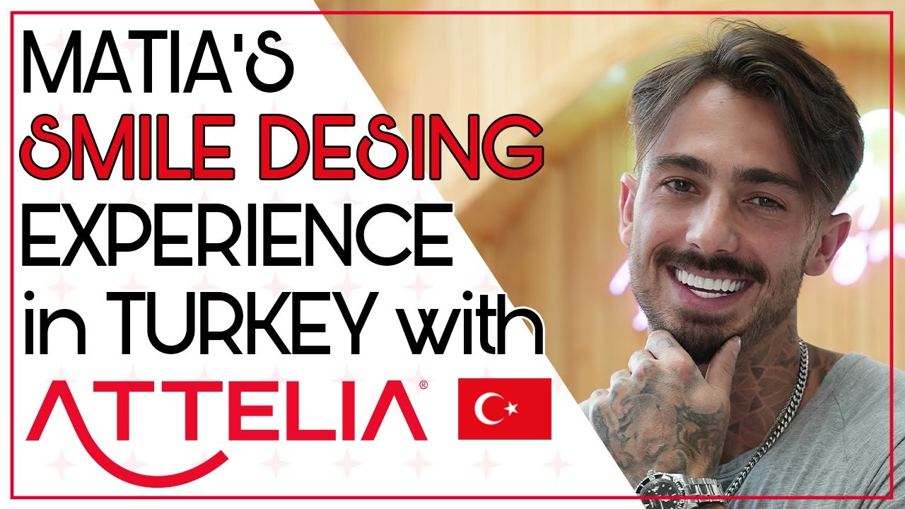 MATIA MARCANTUONI'S SMILE DESING EXPERIENCE IN TURKEY WITH ATTELIA #attelia #milliondollarsmile