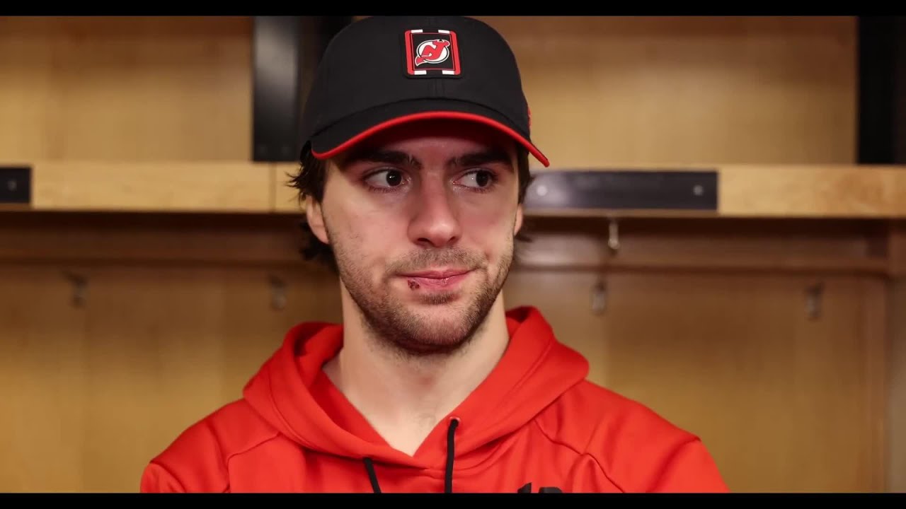 Hischier, Pesce, Keefe talk with the media after a 4-1 loss in Pittsburgh