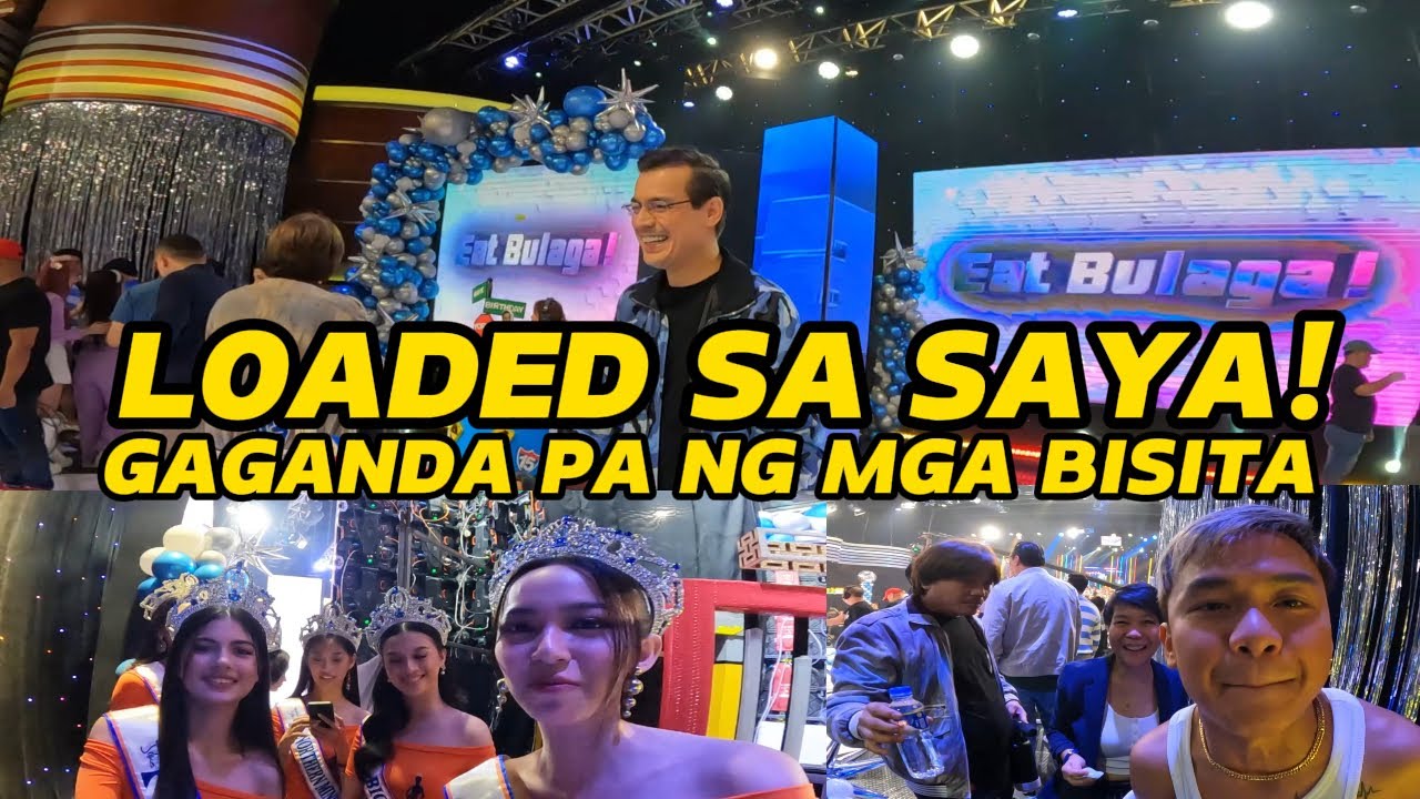 PART 5 : MGA LIKAS GANDA BUMISITA! KAARAWAN NI ISKO LOADED ANG SAYA!