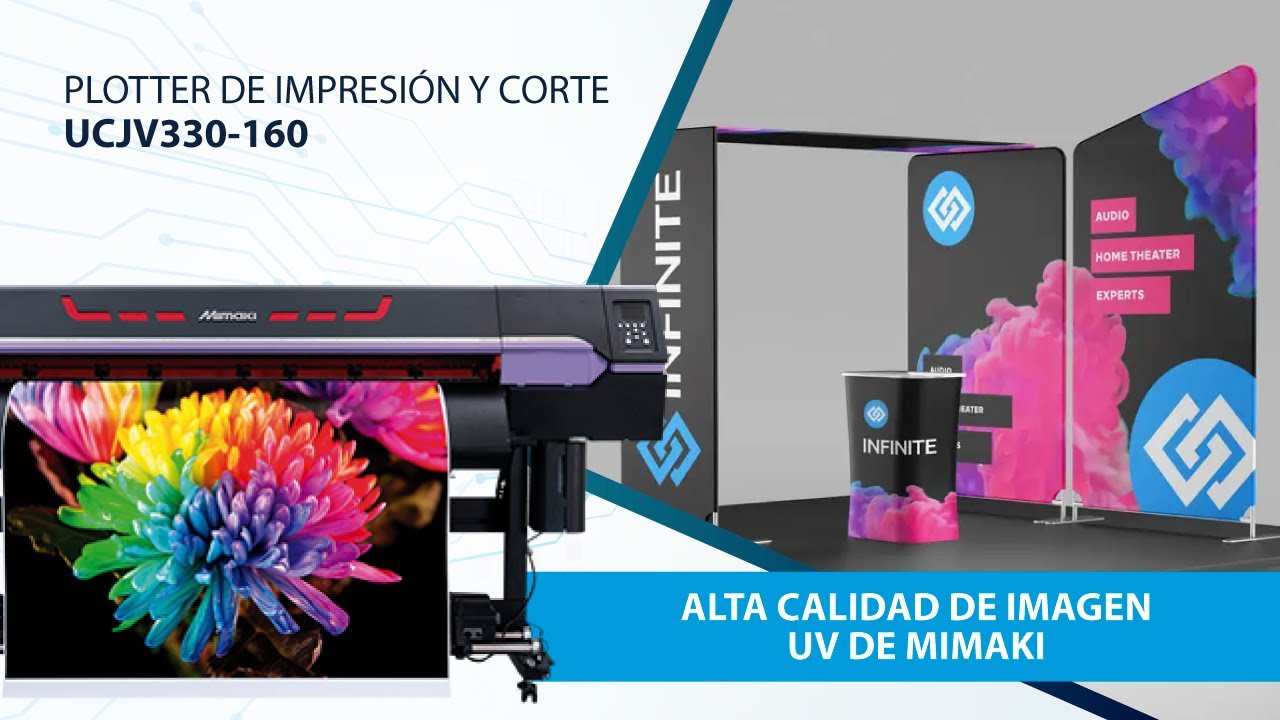 UCJV330 160 PLOTTER DE IMPRESIÓN Y CORTE I EM GRAPHICS I