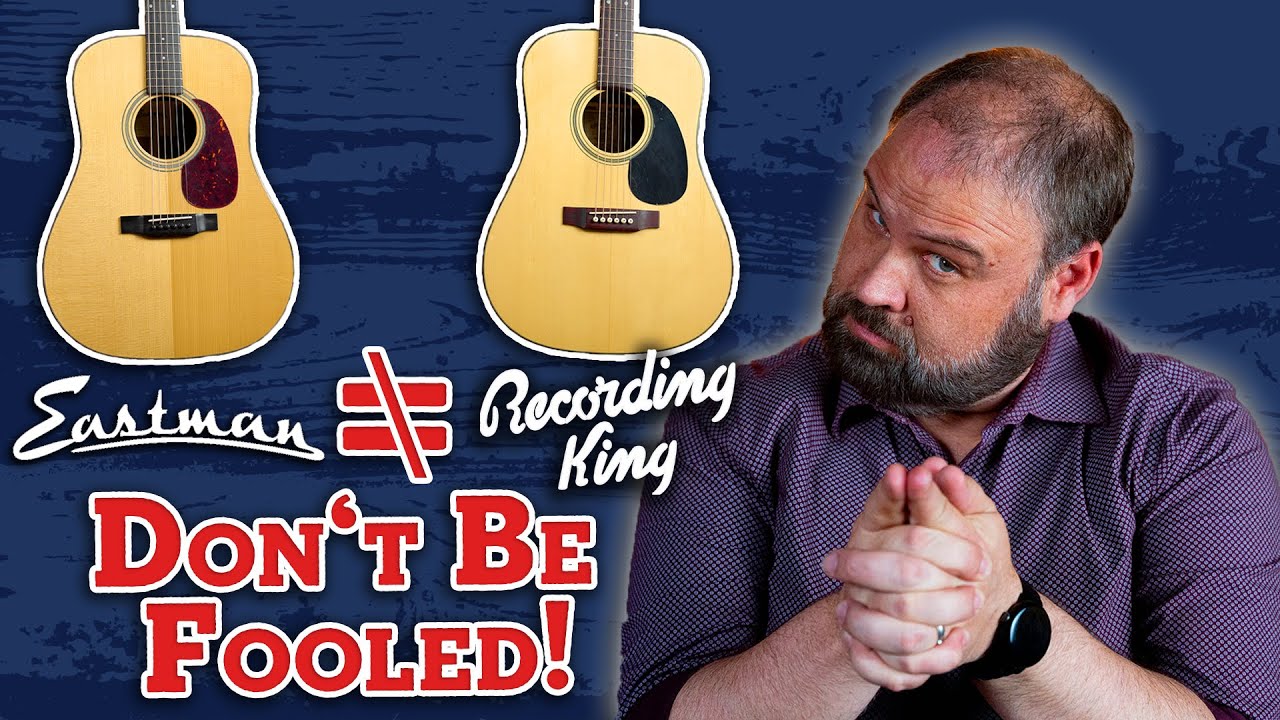 Битва дредноутов: Recording King RD-318 против Eastman E10D | Все ли импортные гитары одинаковы?