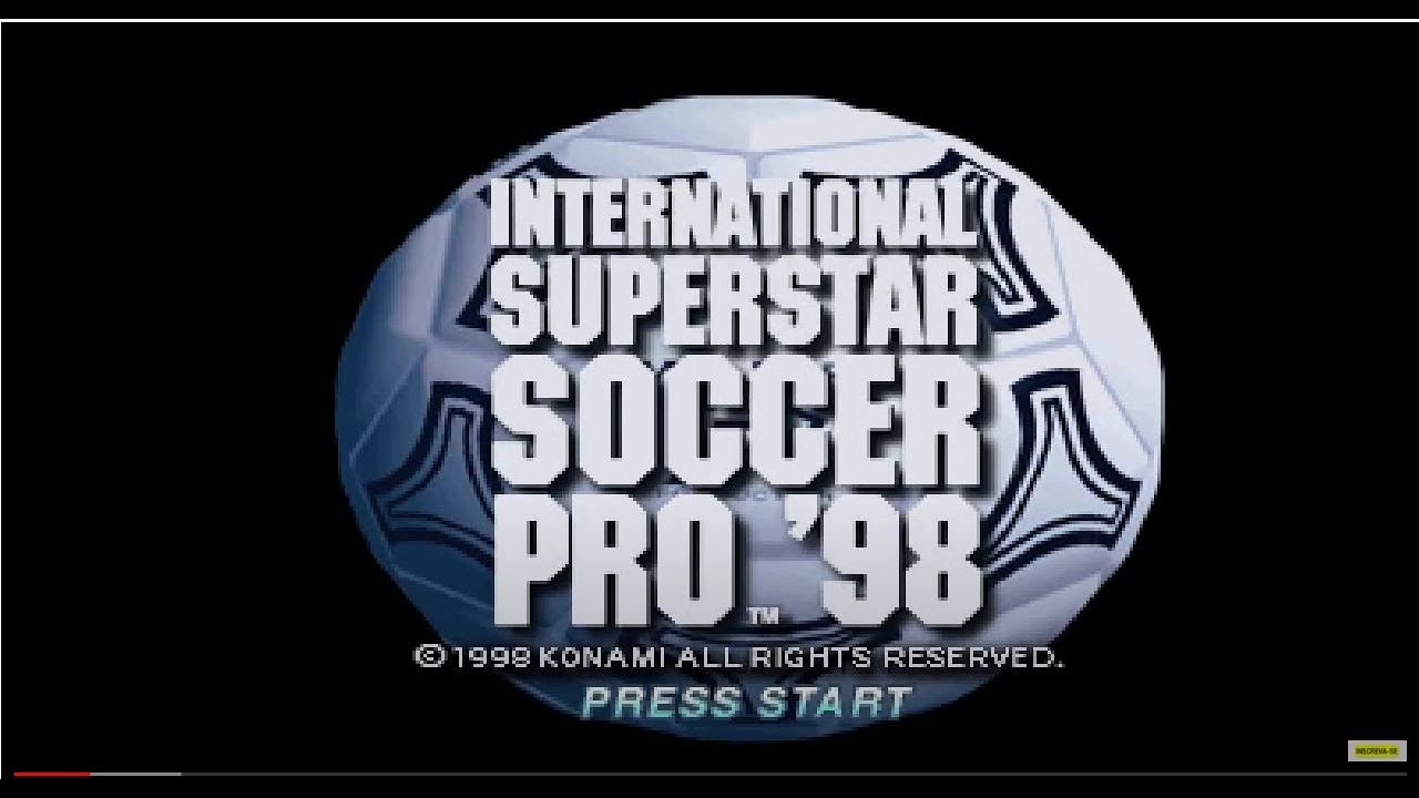 INTERNATIONAL SUPERSTAR SOCCER PRO '98 - (PS1) - #01 - BRASIL 8 X 0 CROACIA