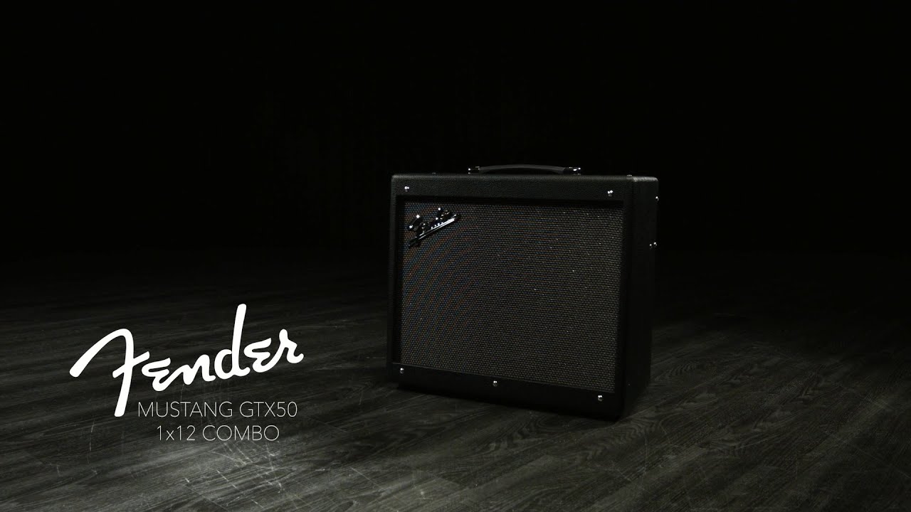 Fender Mustang GTX 50 1x12 Combo | Gear4music demo