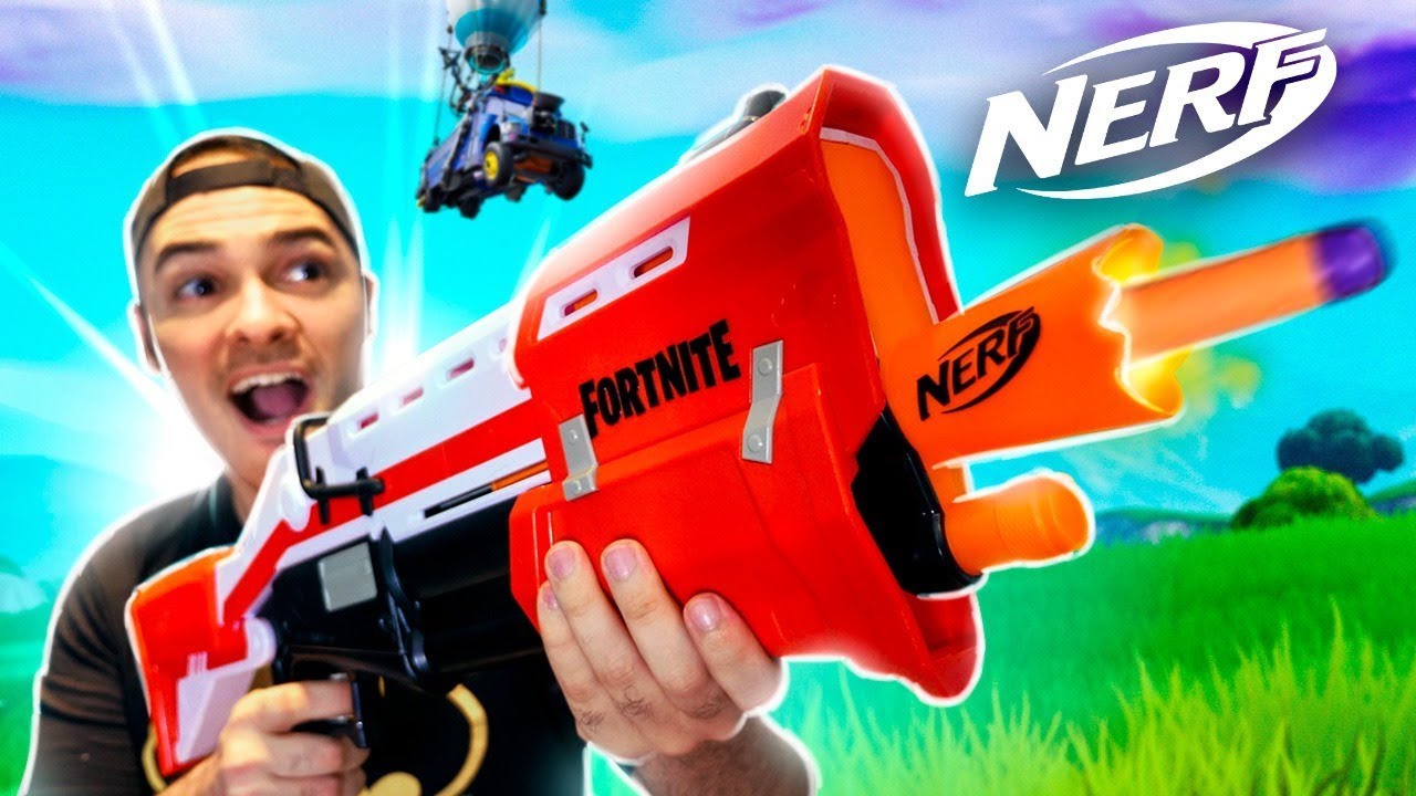 A Poderosa NERF MEGA do FORTNITE TS