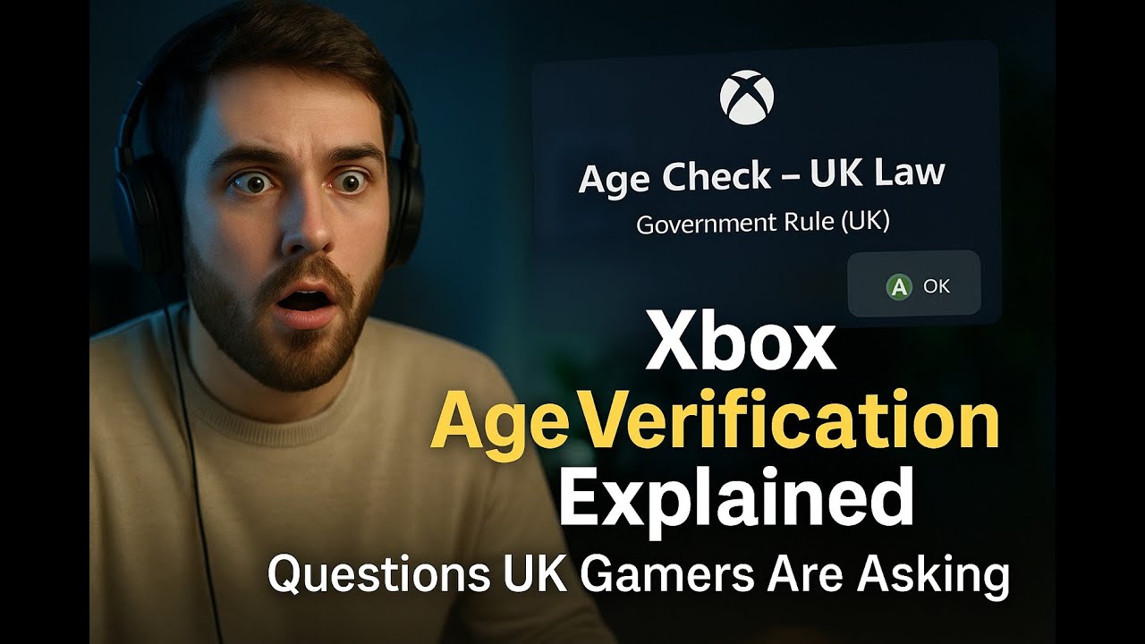 Xbox Age Verification Explained — Questions UK Gamers Are Asking