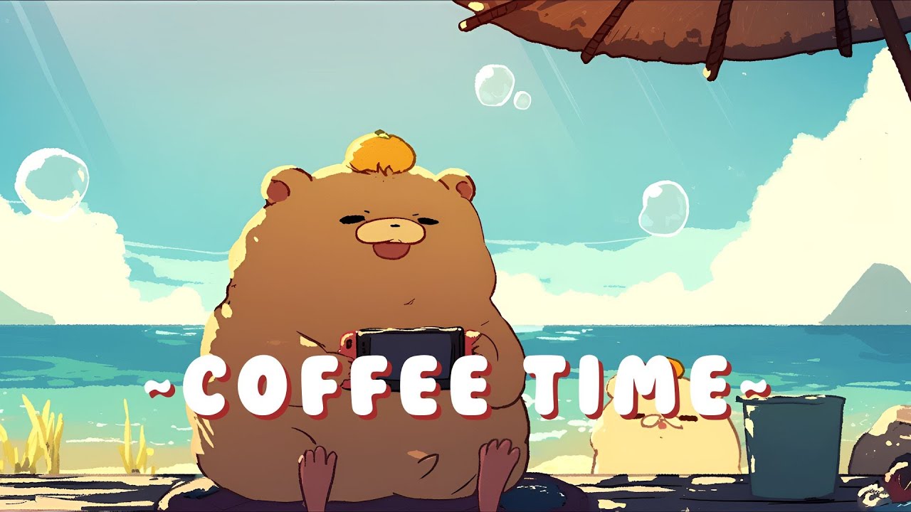 Capybara Chill Station - Japanese-inspired Lofi Collection ~ Sweet Dreams ~ 🦫 ✨ 🌙 | Background Music