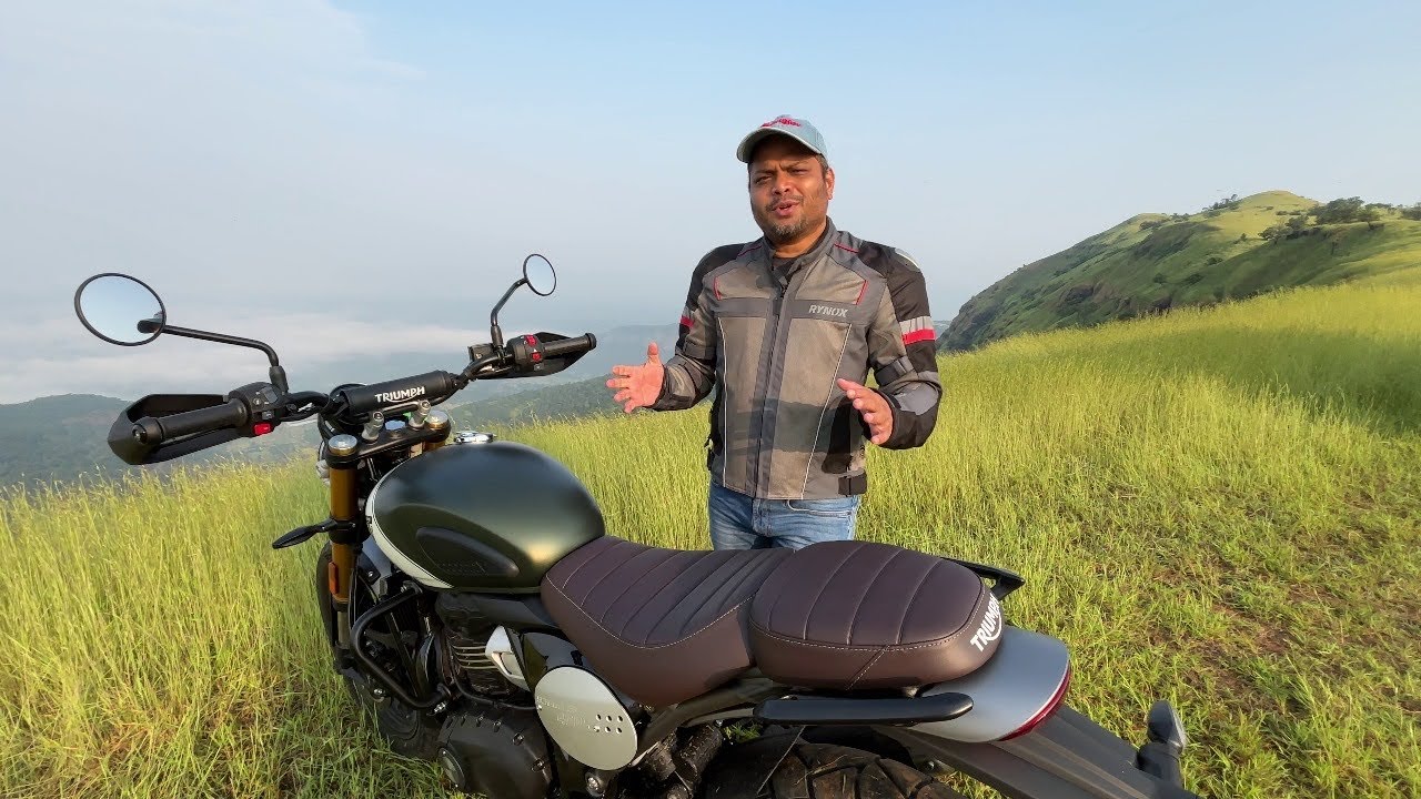 First Long Ride on TRIUMPH Scrambler 400 X