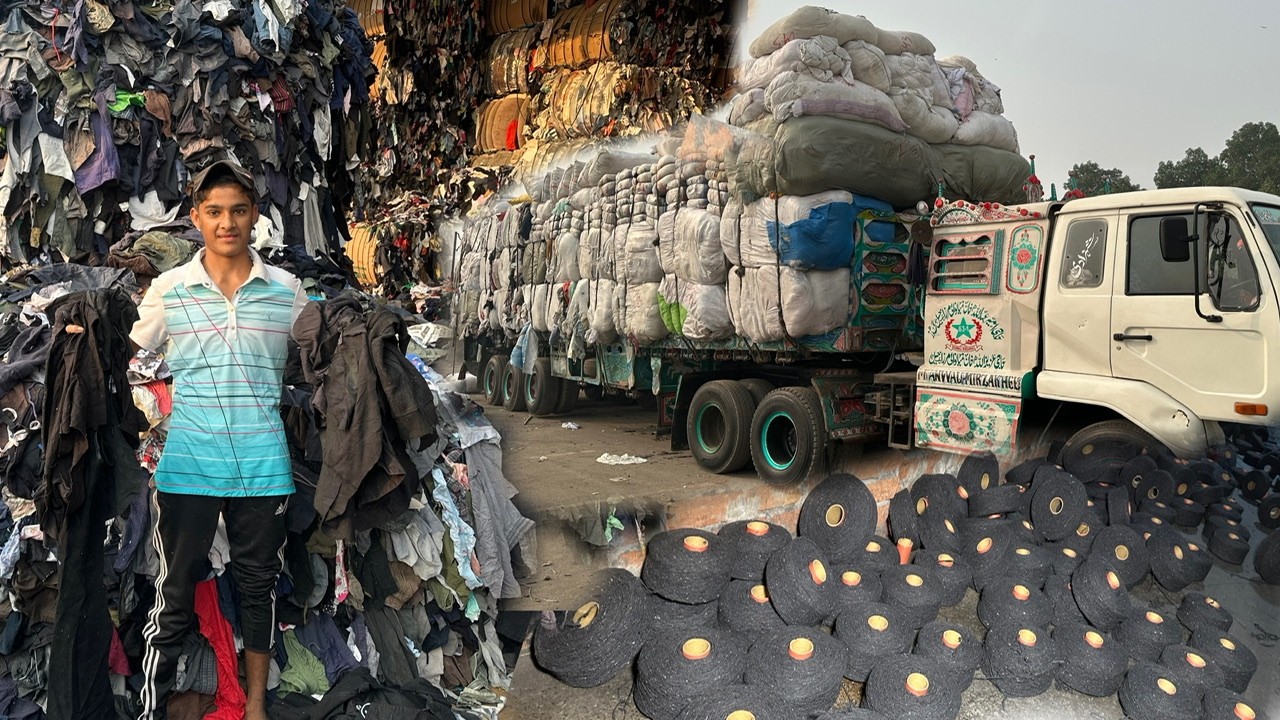 Amazing Recycling of Waste Garments Into Yarn Manufacturing | Used Garments Recycling Factory