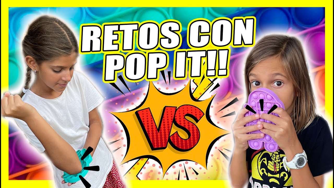 **INCREIBLE** RETOS DIVERTIDOS Con POP IT CHALLENGE FIDGET TOYS ¡Con Una Mano!