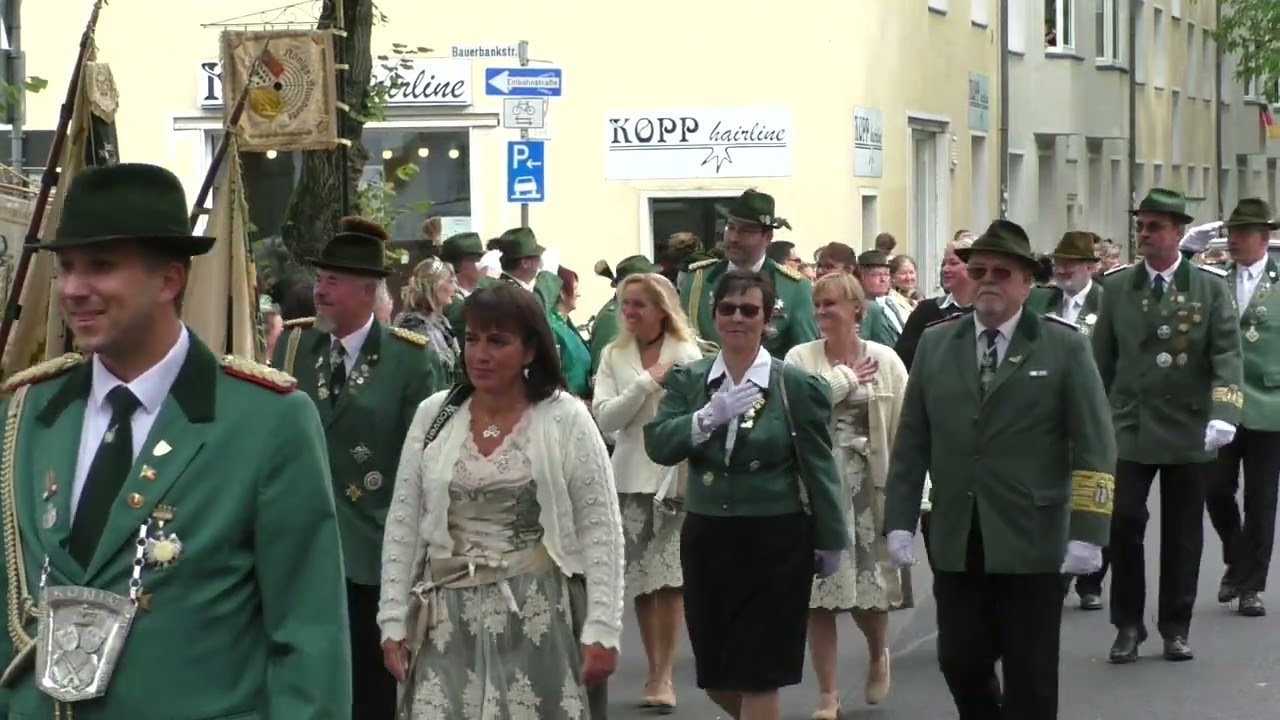 Brauchtum & Tradition NRW - 94. Schützenfest Köln Zollstock  2024  Parade Anfang  29.09.2024
