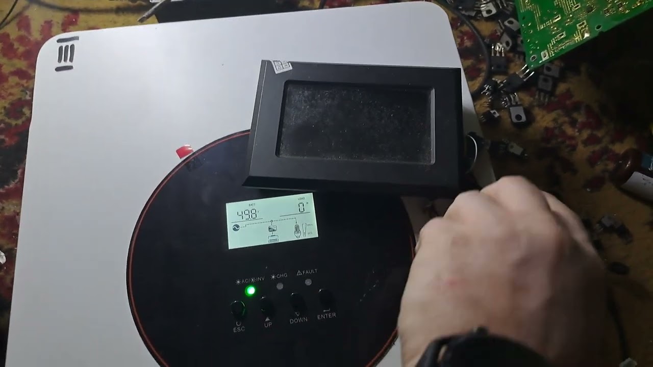 Reparatie / Test / Service invertor solar FloWatt 6.2kw defect provocat 
