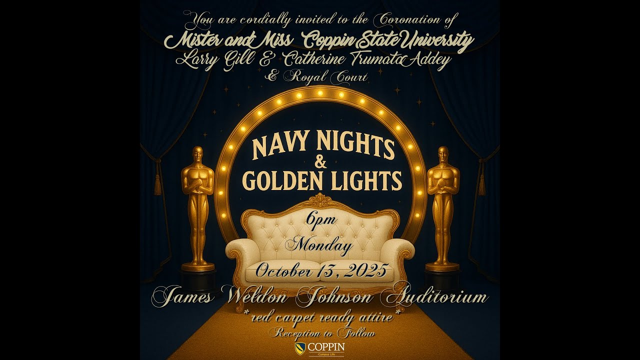 Coronation of Mister and Miss Coppin State University & Royal Court