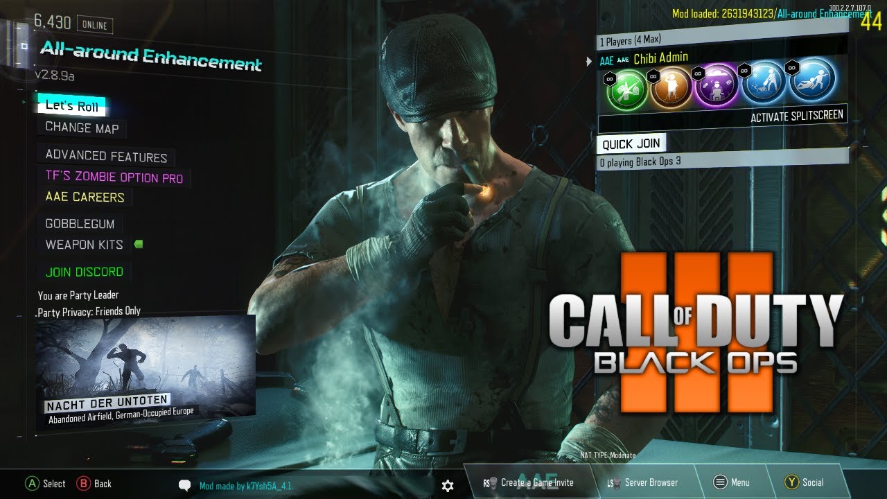 Call of Duty Black Ops 3 Zombies [I'm Back Baby!]