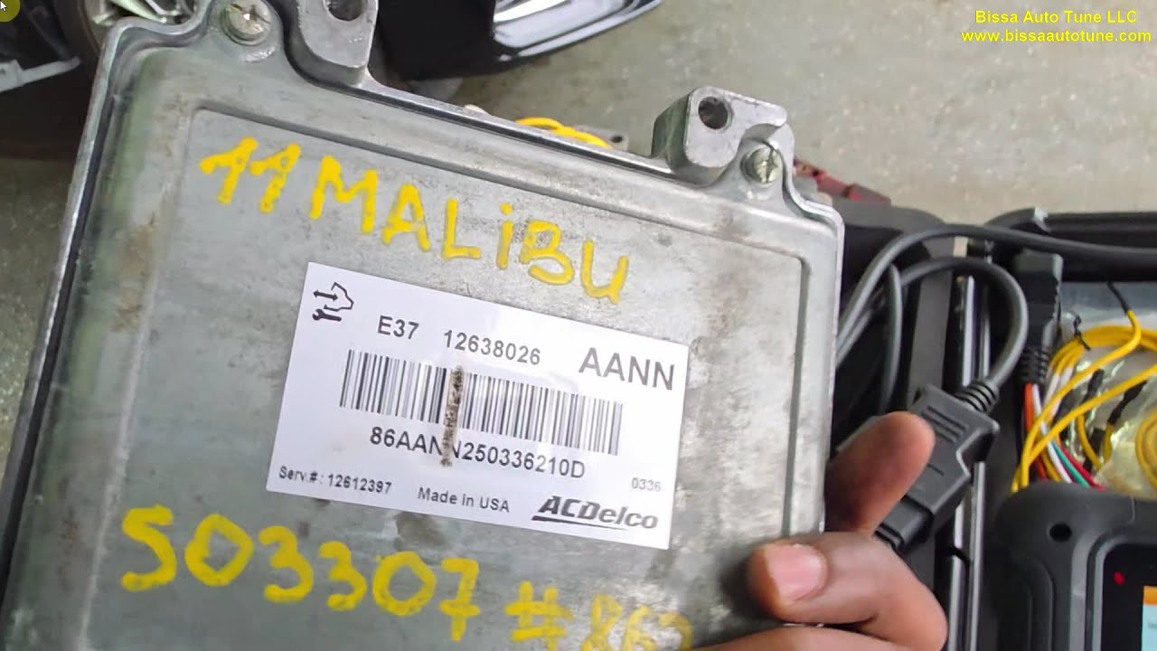 Донор GM ACDelco E37 PCM - Vin Writing 1/2