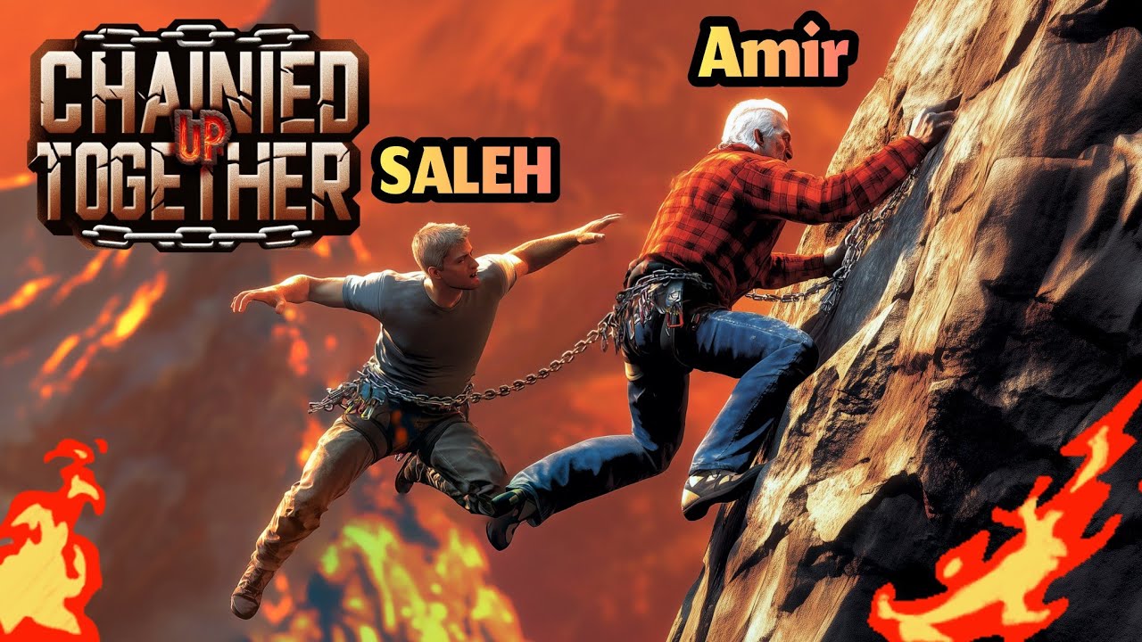 Chained Together ⛓️  😂😩خنده دارترین گیم فشاری 