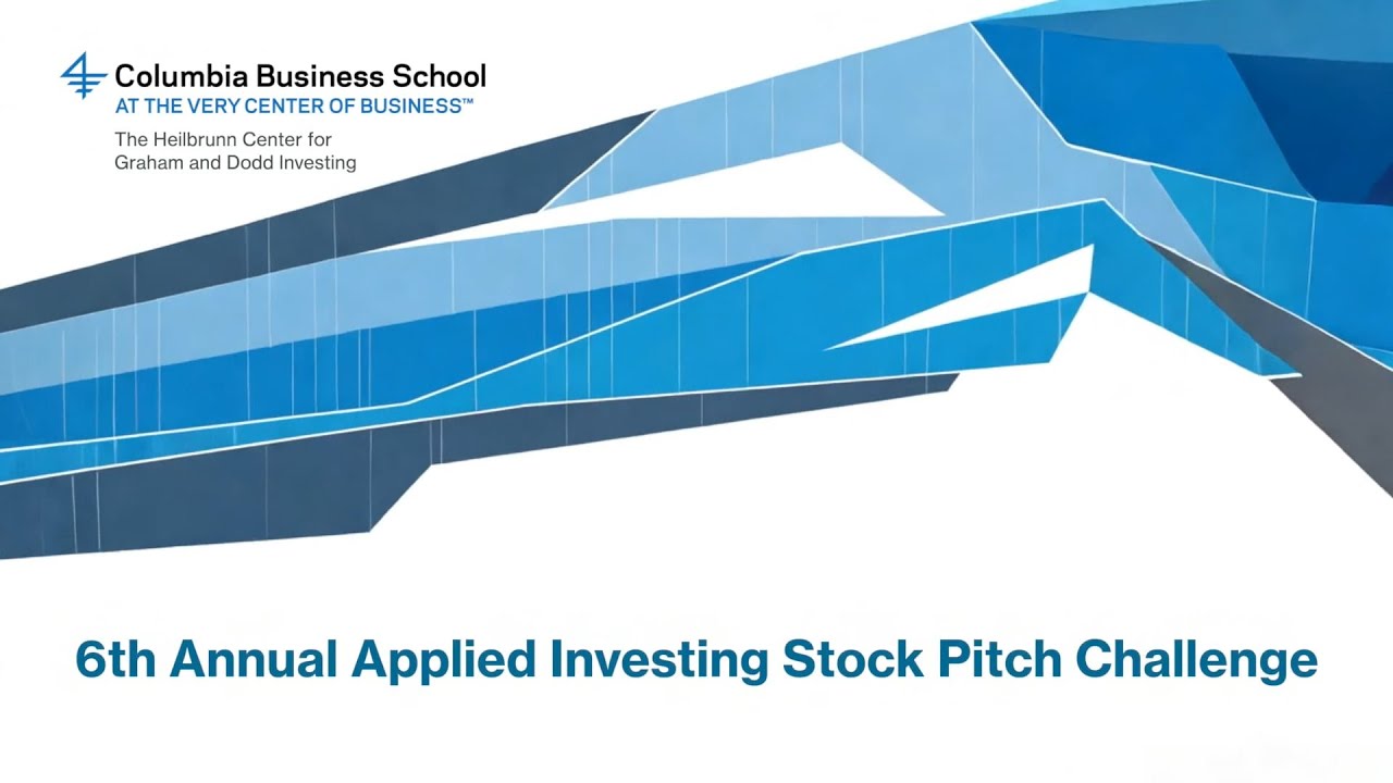 6th Annual Applied Value Investing Stock Pitch Challenge