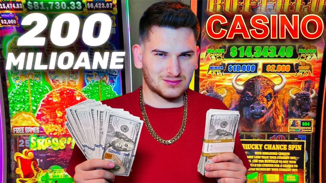 💵MA JOC 200 MILIOANE CASH IN CEL MAI MARE CAZINO 💥