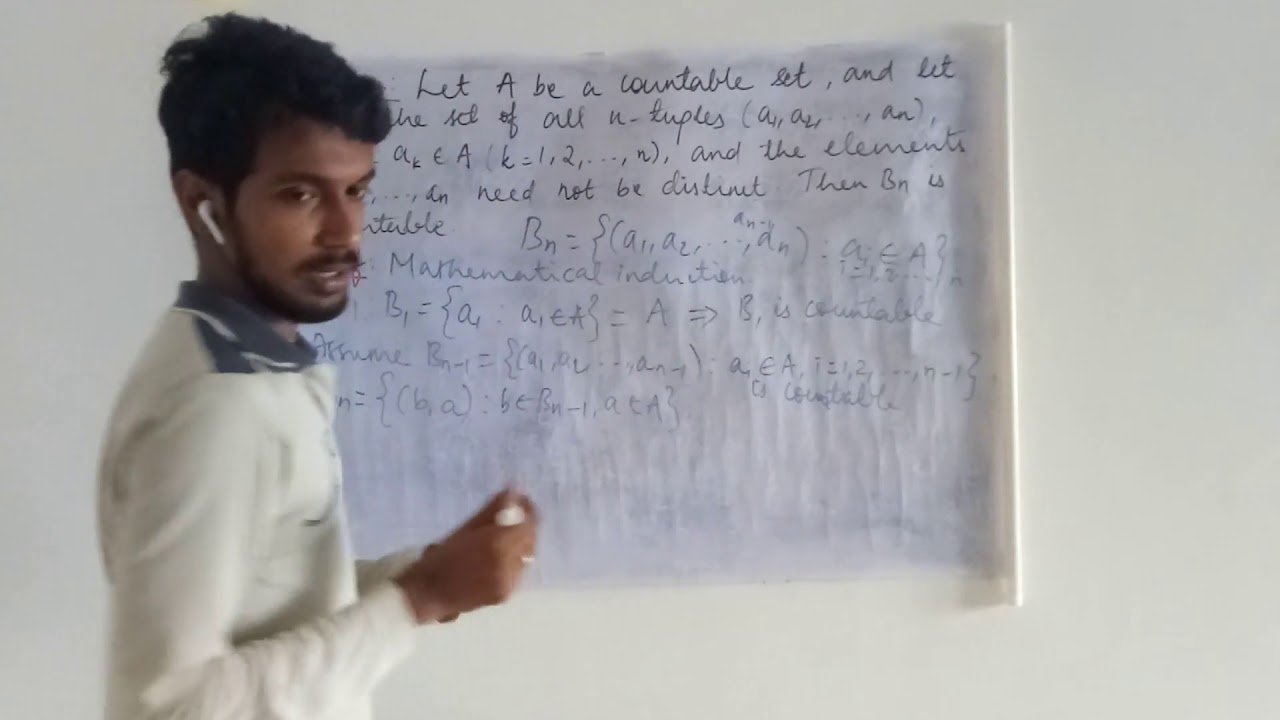 Product of countable sets is countable - Lec 13 - Real Analysis