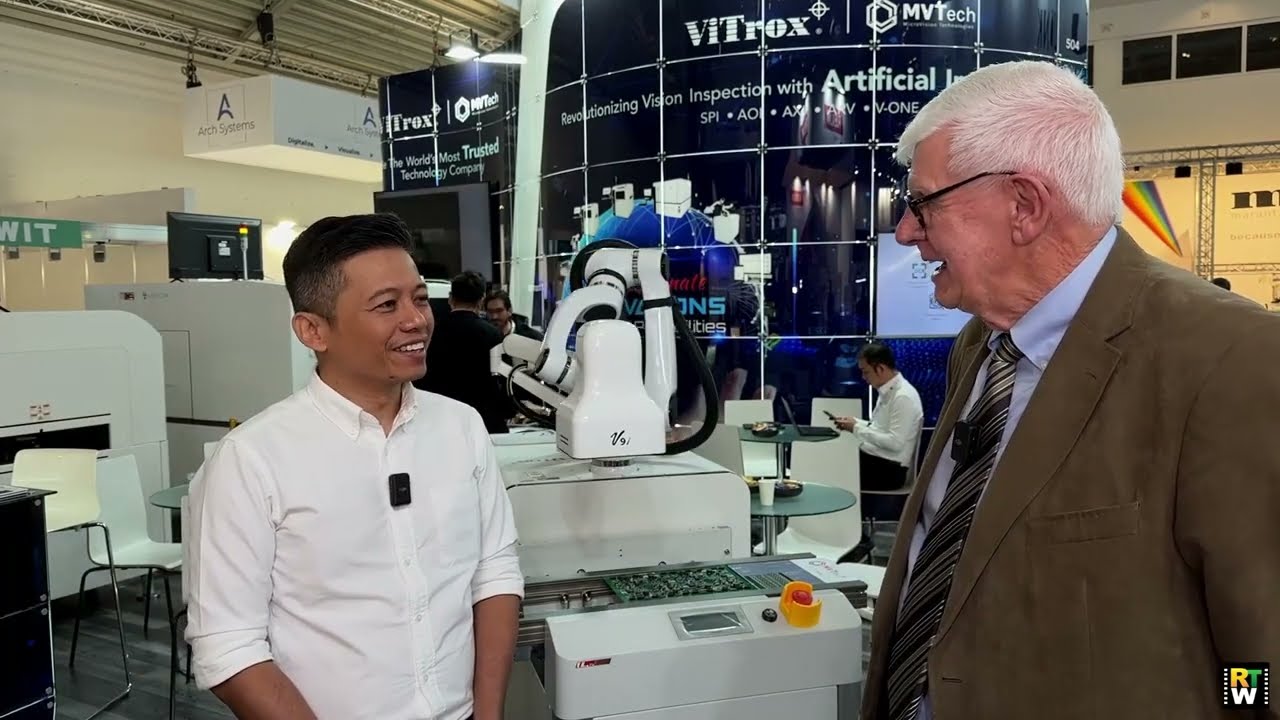 Productronica Germany 2023: ViTrox's Robotic Final Inspection Solution Offers User Flexibility