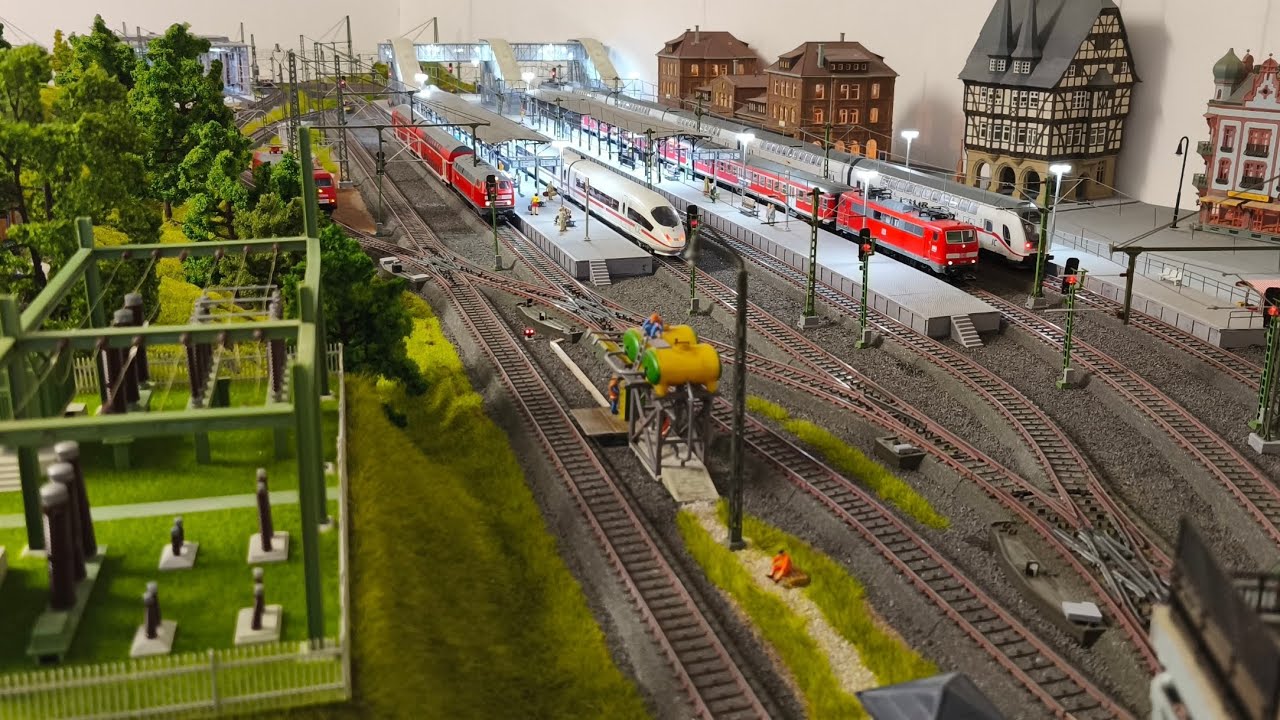 H0 Modellbahn. Fahrvideo Januar 2026