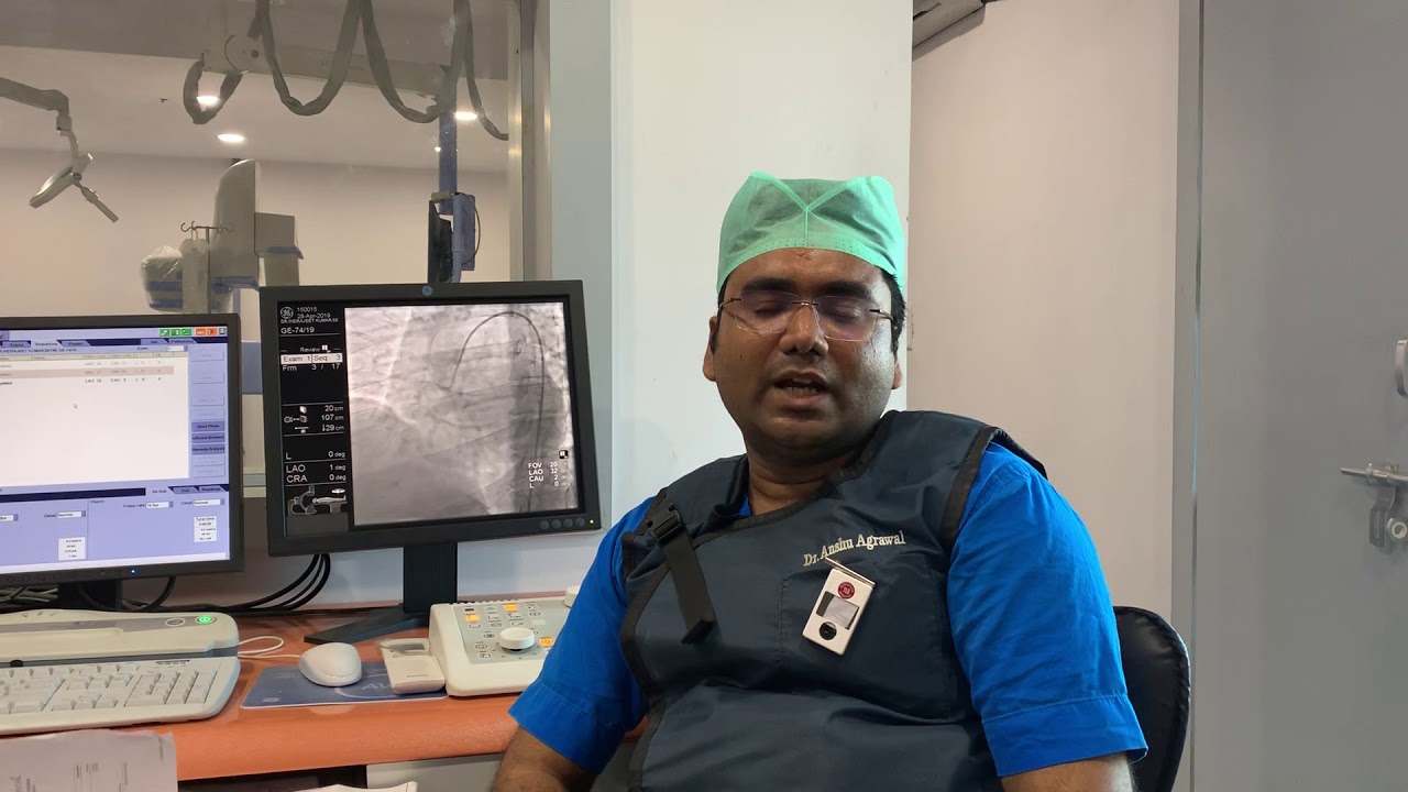 Coronary Angiography Dr Anshu Agrawal