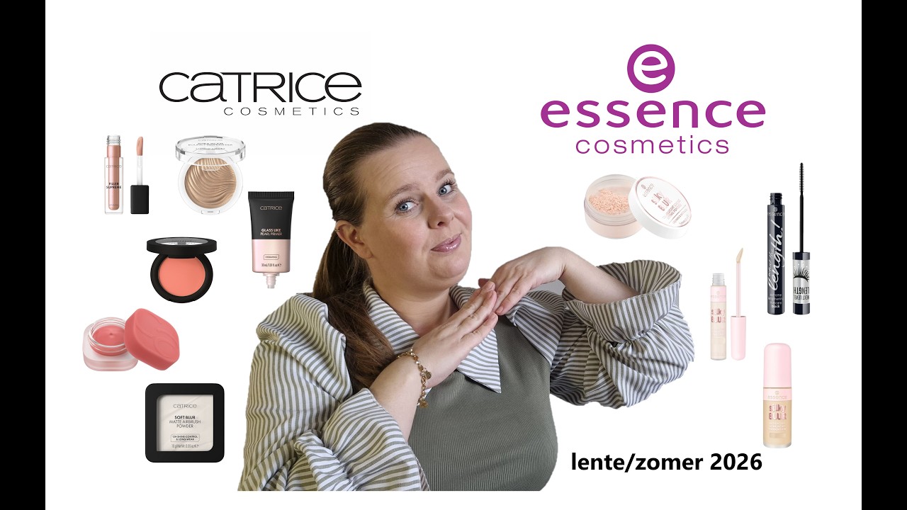 ESSENCE EN CATRICE ASSORTIMENT UPDATE LENTE/ZOMER 2026 TESTEN