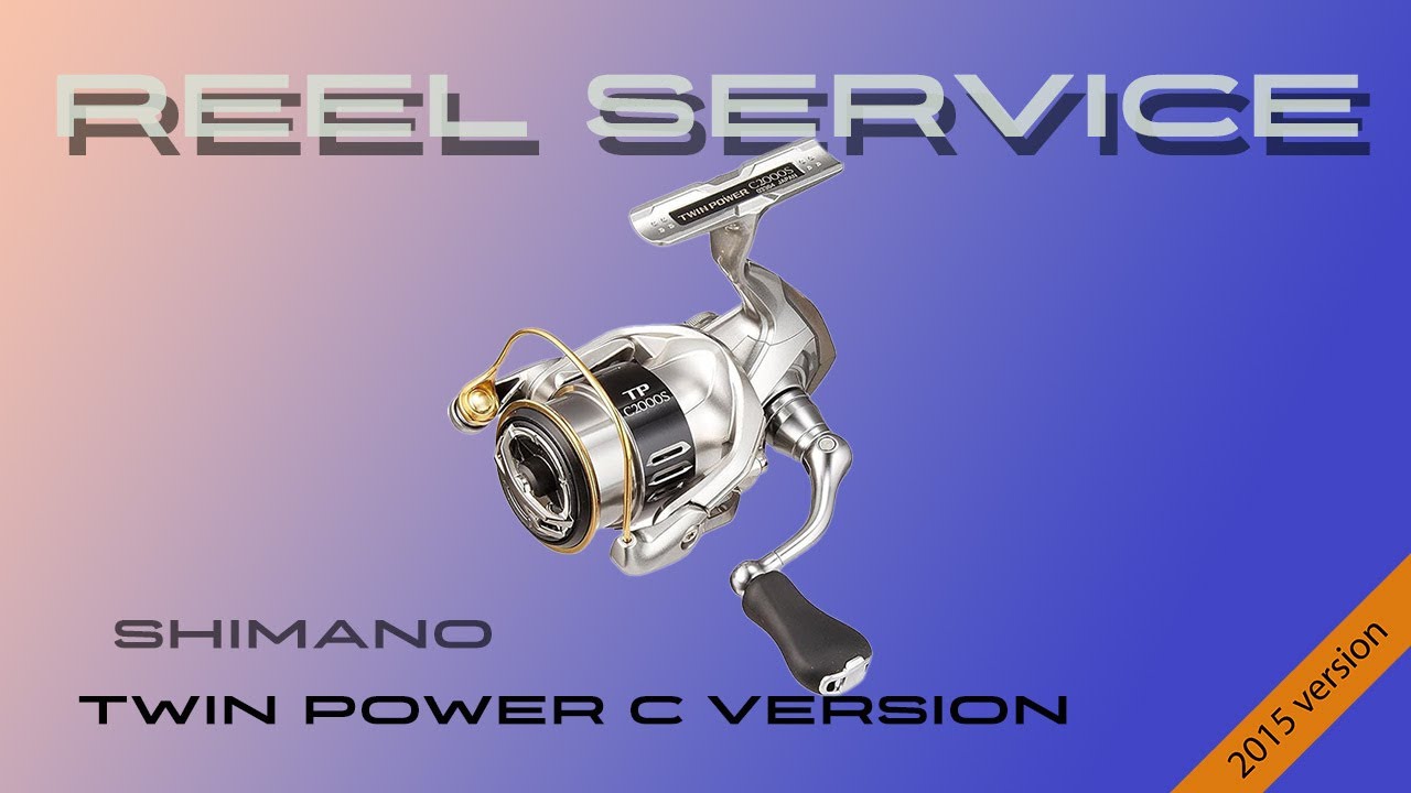 Shimano twin power reel service (2015 C version)