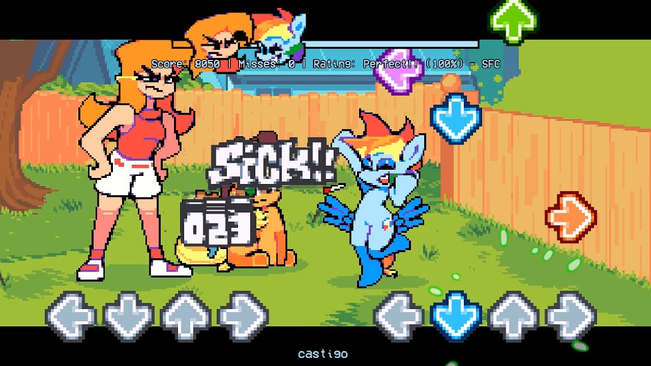 [FNF] Rainbow Weed