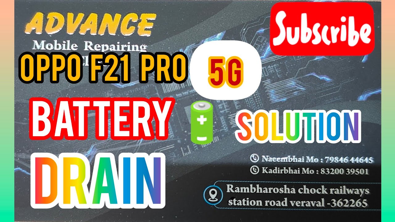 Oppo F21 pro 5G battery drain|oppo|Vivo|realme|all model battery drain solution