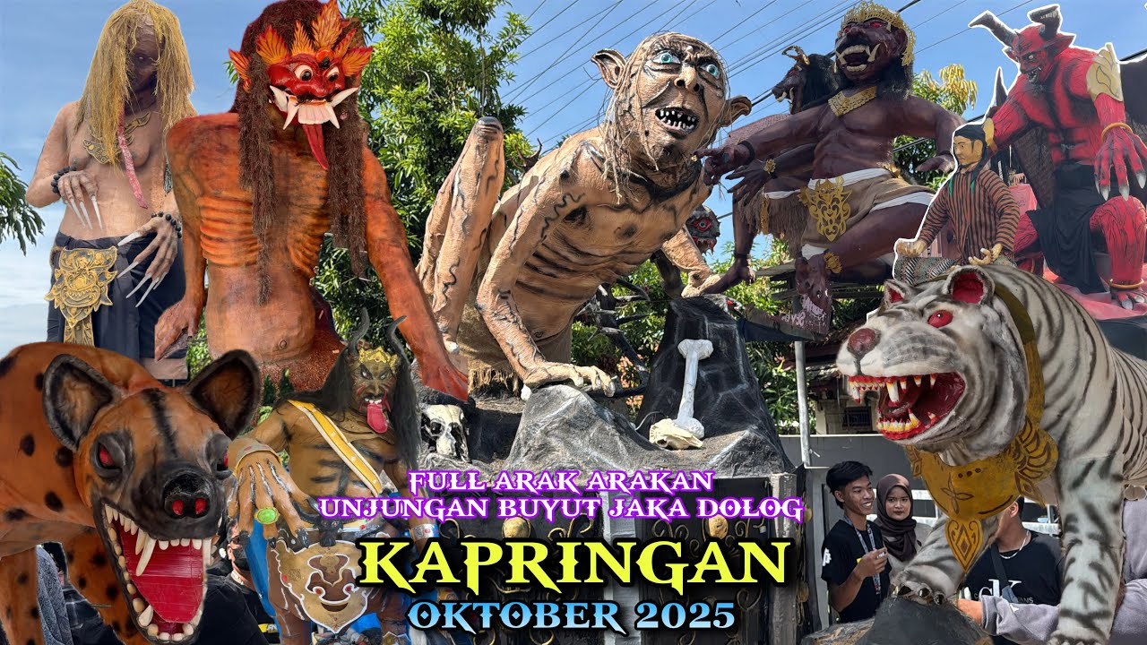 FULL Arak Arakan KAPRINGAN 2025 Unjungan Buyut Jaka DOLOG Desa KAPRINGAN Indramayu